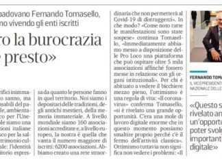Pro Loco. “Una legge contro la burocrazia per farci ripartire presto” – Mattino Padova