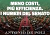 Meno costi, più efficienza. I numeri del Senato – VENETO
