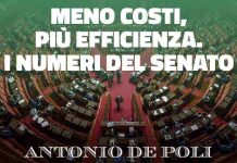 Meno costi, più efficienza. I numeri del Senato – VENETO