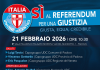 SÌ al Referendum per una giustizia giusta, equa, credibile – Padova – 21 Febbraio Ore 10.30