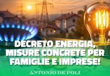 Decreto energia, misure concrete per famiglie e imprese! – VENETO